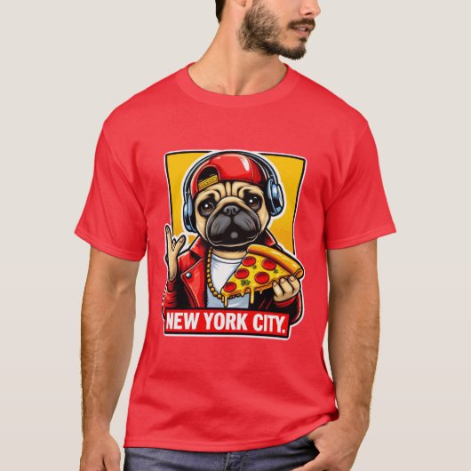 MOPS-NYC-STIL T-Shirt (Vorderseite)