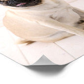 Mops ohne Drogen-Poster Poster (Ecke)