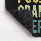 Mops Oma Ever Dog liebt Muttertag Mousepad (Ecke)