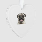 Mops Ornament (Vorderseite)