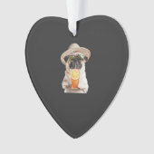 Mops ornament (Vorderseite)