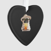 Mops ornament (Vorderseite)