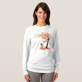 Mops Owl and Fall Mops Eigentümer Funny Mops Herbs T-Shirt (Vorne ganz)