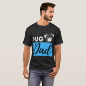 Mops-Papa T-Shirt (Vorne ganz)