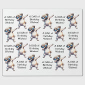 Mops-Papierumschlag Geschenkpapier (Flach)