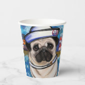 Mops Pappbecher (Vorderseite)