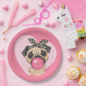 Mops Pappteller (Party)