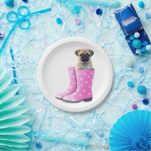 Mops Pappteller (Party)