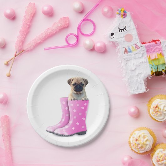 Mops Pappteller (Party)