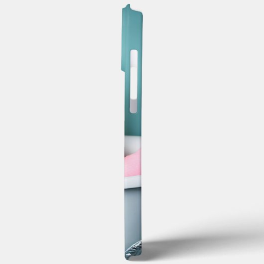 Mops Paradies: Badefreudigkeit in der Tube Case-Mate iPhone Hülle (Rückseite / Links)