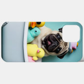Mops Paradies: Badefreudigkeit in der Tube Case-Mate iPhone Hülle (Rückseite (Horizontal))