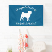 Mops Party Blue Theme Celebration Banner (Insitu)