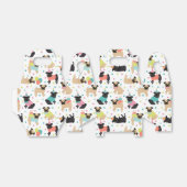 Mops Party Geschenkschachtel (Ungefaltet)