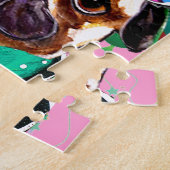 Mops Party Hund Puzzle (Seite)