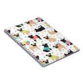 Mops Party Notizblock (Rechte Seite)