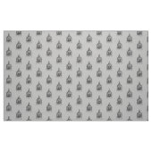 Mops Party Scribble Stoff (Fat Quarter (45,7 x 55,9 cm))