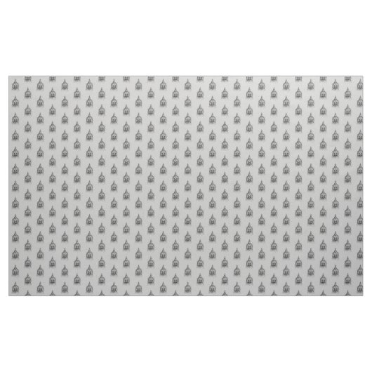 Mops Party Scribble Stoff (Yard (91,4 cm))