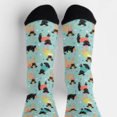 Mops Party Socken (Oben)
