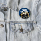 Mops passt auf button (Beispiel)