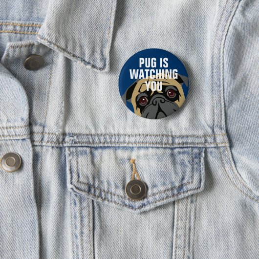 Mops passt auf button (Beispiel)