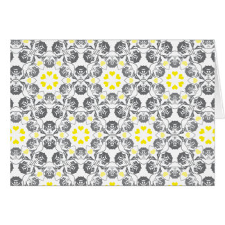 Mops Pattern roter Blu