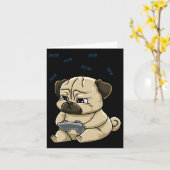 Mops Pew Gamepad Süßer Hob Karte (Gelbe Blume)