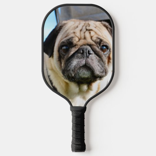 Mops Pickleball Schläger (Vorderseite)