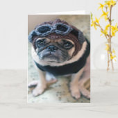 Mops-Pilot Karte (Gelbe Blume)