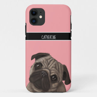 Mops Pink Case-Mate iPhone Hülle