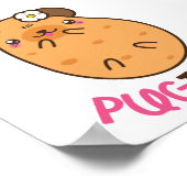 Mops Plus Potato Pugtato Poster (Ecke)