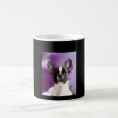 Mops Portrait Kunst, Niedlicher Mops Kaffeetasse (Mittel)