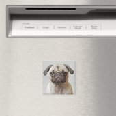 Mops Portrait Magnet (In Situ (Geschirrspüler))