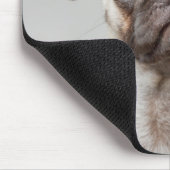 Mops Portrait Mousepad (Ecke)