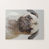 Mops-Portrait Puzzle (Horizontal)