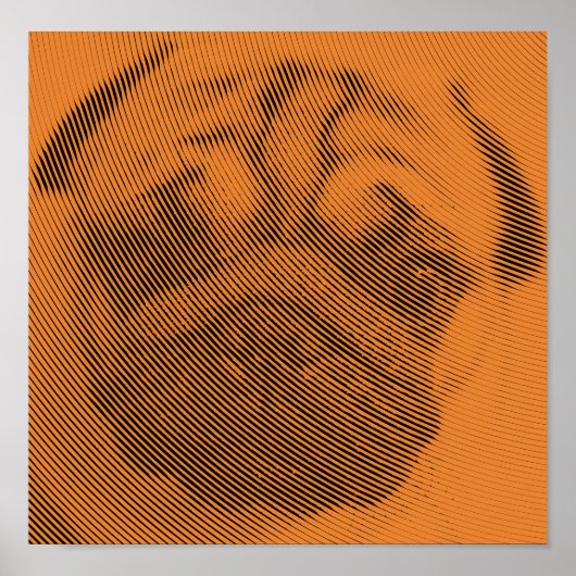 Mops Poster (Vorne)