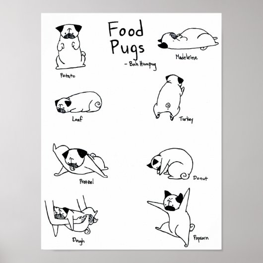 Mops Poster (Vorne)