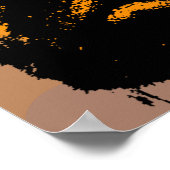 Mops-Poster Poster (Ecke)