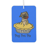 Mops Pot Pie Air Freshener Autolufterfrischer (Vorderseite)
