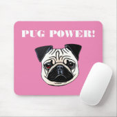Mops Power Mousepad (Mit Mouse)