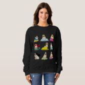 Mops Princesses Version 2 Classic T - Shirt 19 (Vorne ganz)