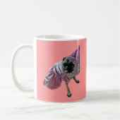 Mops-Prinzessin Kaffeetasse (Links)