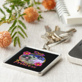 Mops-Prinzessin Schlüsselanhänger (Seite)