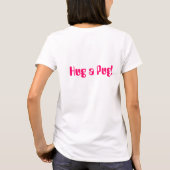 Mops-Prinzessin T-Shirt (Rückseite)