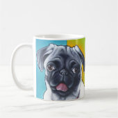 Mops-Prinzessin-Tasse Kaffeetasse (Links)