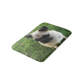 Mops Pup Badematte (Schrägansicht)