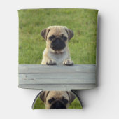 Mops Pup Can Cooler Dosenkühler (Vorderseite)