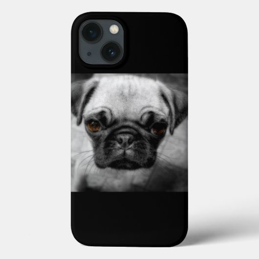 Mops Pup Case-Mate iPhone Hülle (Rückseite)