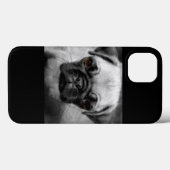 Mops Pup Case-Mate iPhone Hülle (Rückseite (Horizontal))