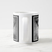 Mops Pup Jumbo-Tasse (Rückseite)