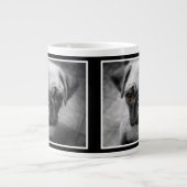 Mops Pup Jumbo-Tasse (Vorderseite)
